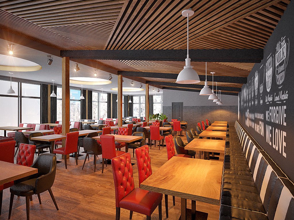 Кафе Братья Grimm в парке Северное Тушино