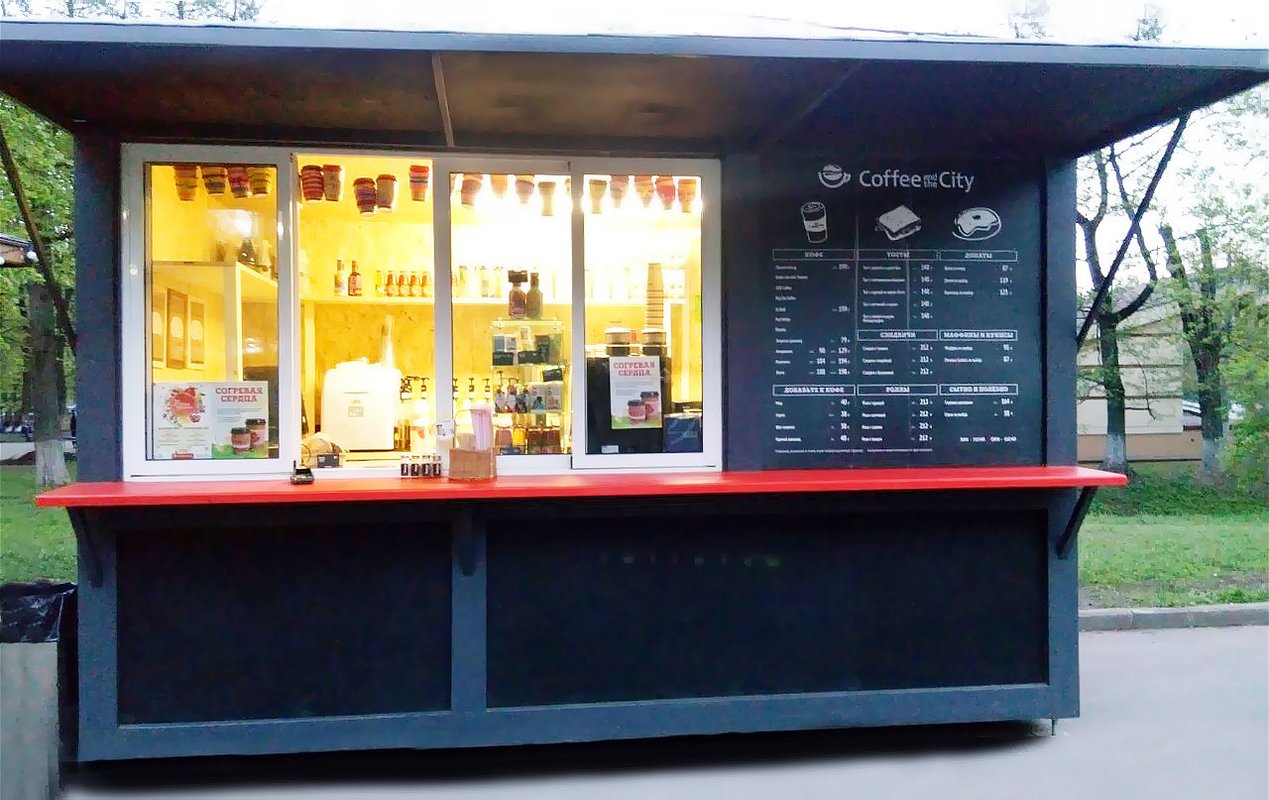 Экспресс-кофейня Crop на Мантулинской улице