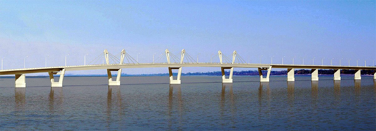 Группа компаний Бтс-мост на набережной Тараса Шевченко