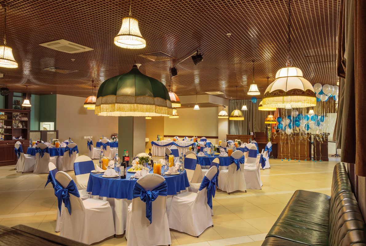 Свадебный зал в центре семейного отдыха Карибия