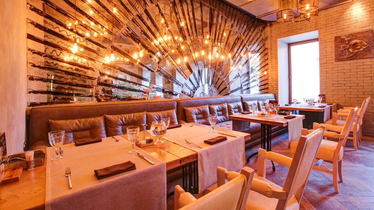 Ресторан Мясо & Рыба на Тверской улице