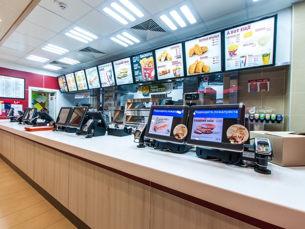 Ресторан быстрого питания KFC на Казанском вокзале