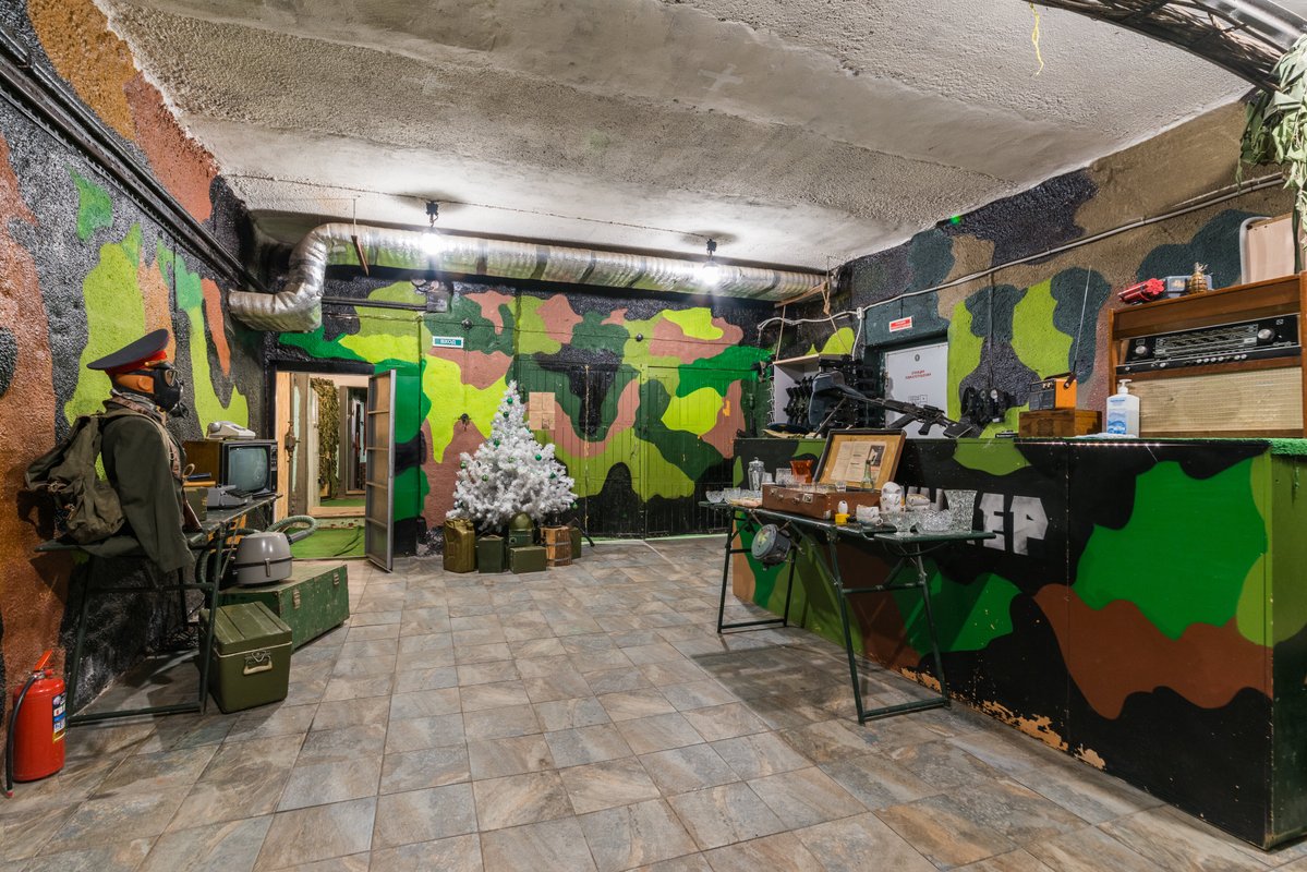 Лазертаг Арена Военный бункер на метро Планерная