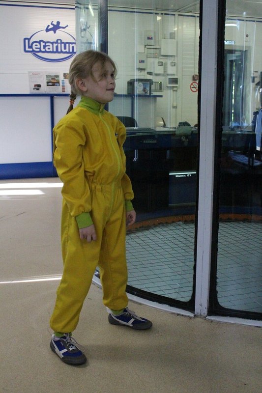 Полет в аэротрубе Letarium